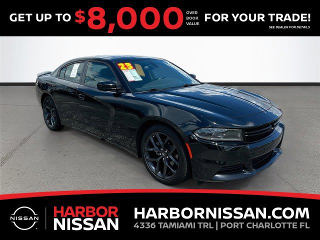 Used 2023 Dodge Charger SXT w/ Blacktop Package RWD image 1