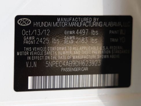 Used 2013 Hyundai Sonata Limited w/ Premium Pkg FWD image 14