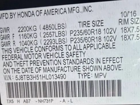 Used 2017 Acura RDX w/ Technology Package FWD image 28
