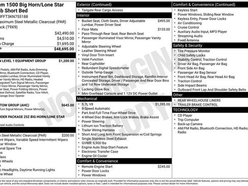 Used 2019 RAM 1500 Big Horn image 4