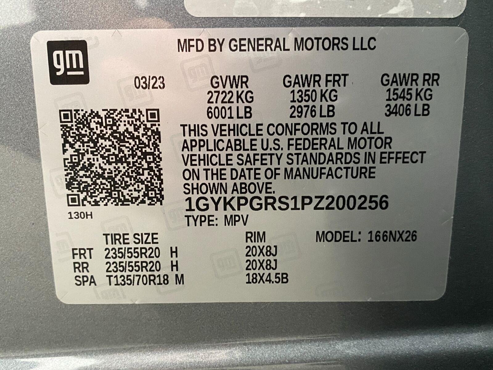 Used 2023 Cadillac XT6 Sport w/ Technology Package AWD/4WD image 38