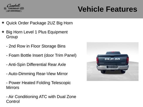 Used 2026 RAM 2500 Big Horn AWD/4WD image 5