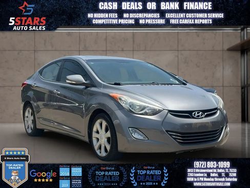 Used 2012 Hyundai Elantra Limited FWD image 1