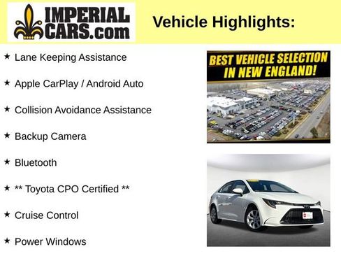 Certified 2022 Toyota Corolla LE image 3