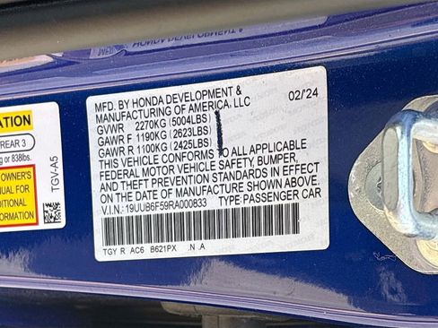 Used 2024 Acura TLX A-Spec Package image 32