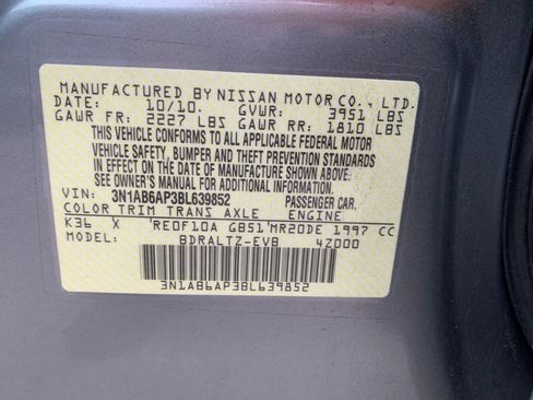 Used 2011 Nissan Sentra 2.0 S FWD image 24