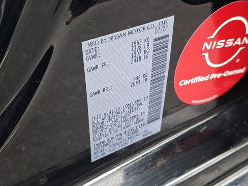 Certified 2023 Nissan Altima 2.5 SV w/ SV Premium Package FWD image 27