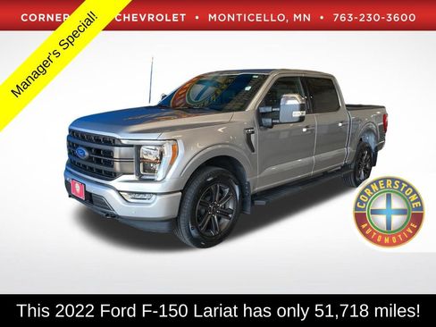 Used 2022 Ford F150 Lariat w/ Equipment Group 502A High AWD/4WD image 1