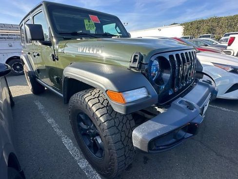 Used 2022 Jeep Wrangler Unlimited Sport AWD/4WD image 2