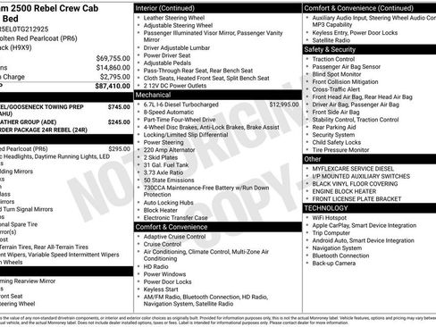 New 2026 RAM 2500 Rebel AWD/4WD image 30