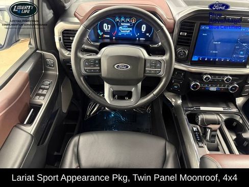 Certified 2023 Ford F150 Lariat w/ Equipment Group 502A High AWD/4WD image 24