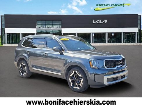 Certified 2024 Kia Telluride EX w/ EX Captain's Chair Package FWD image 1
