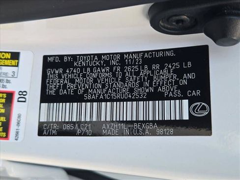 Used 2024 Lexus ES 300h Ultra Luxury FWD image 26