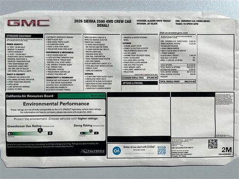 New 2026 GMC Sierra 2500 Denali w/ Denali Reserve Package image 21