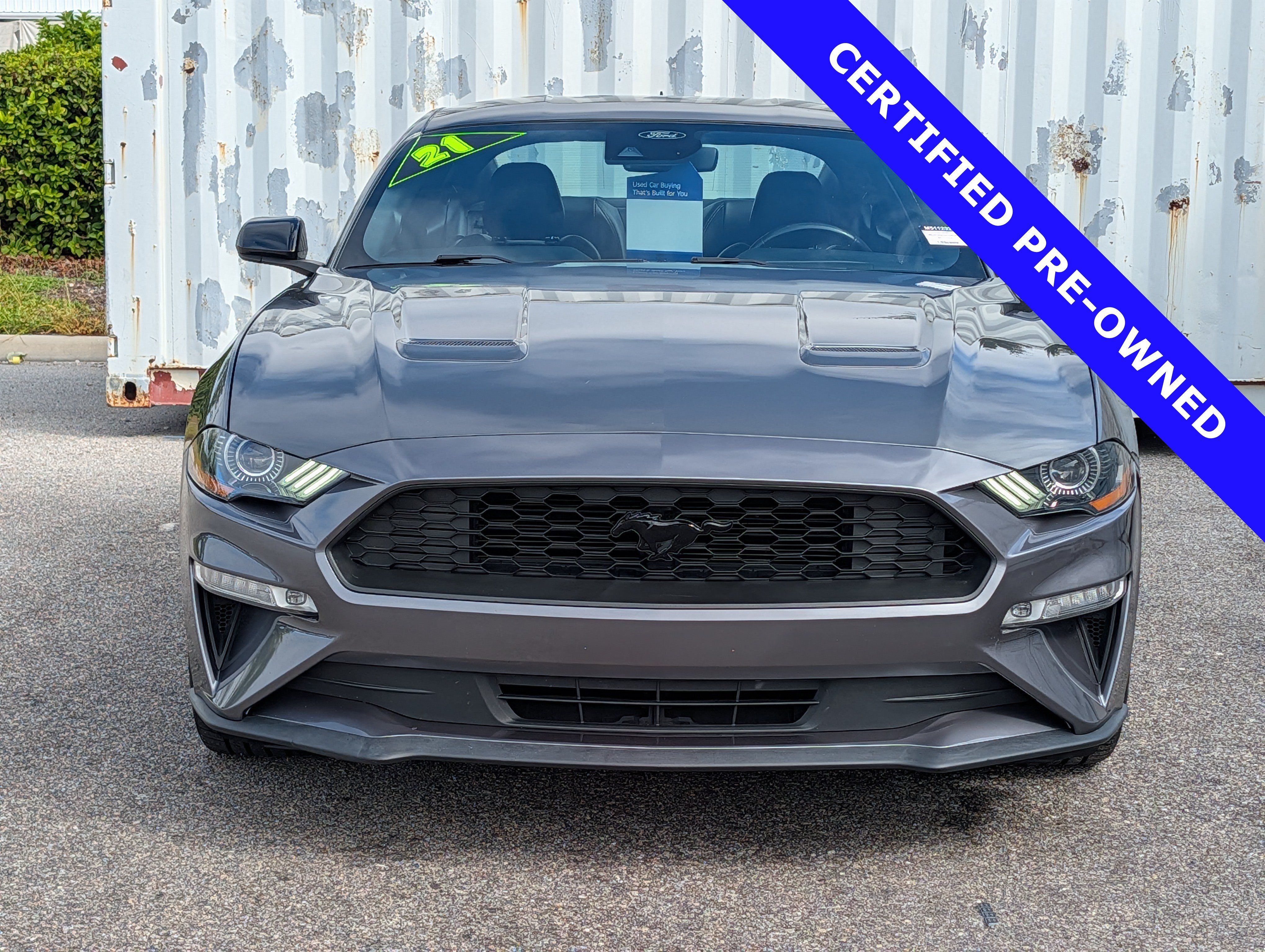 Certified 2021 Ford Mustang Premium w/ Black Accent Package RWD image 9