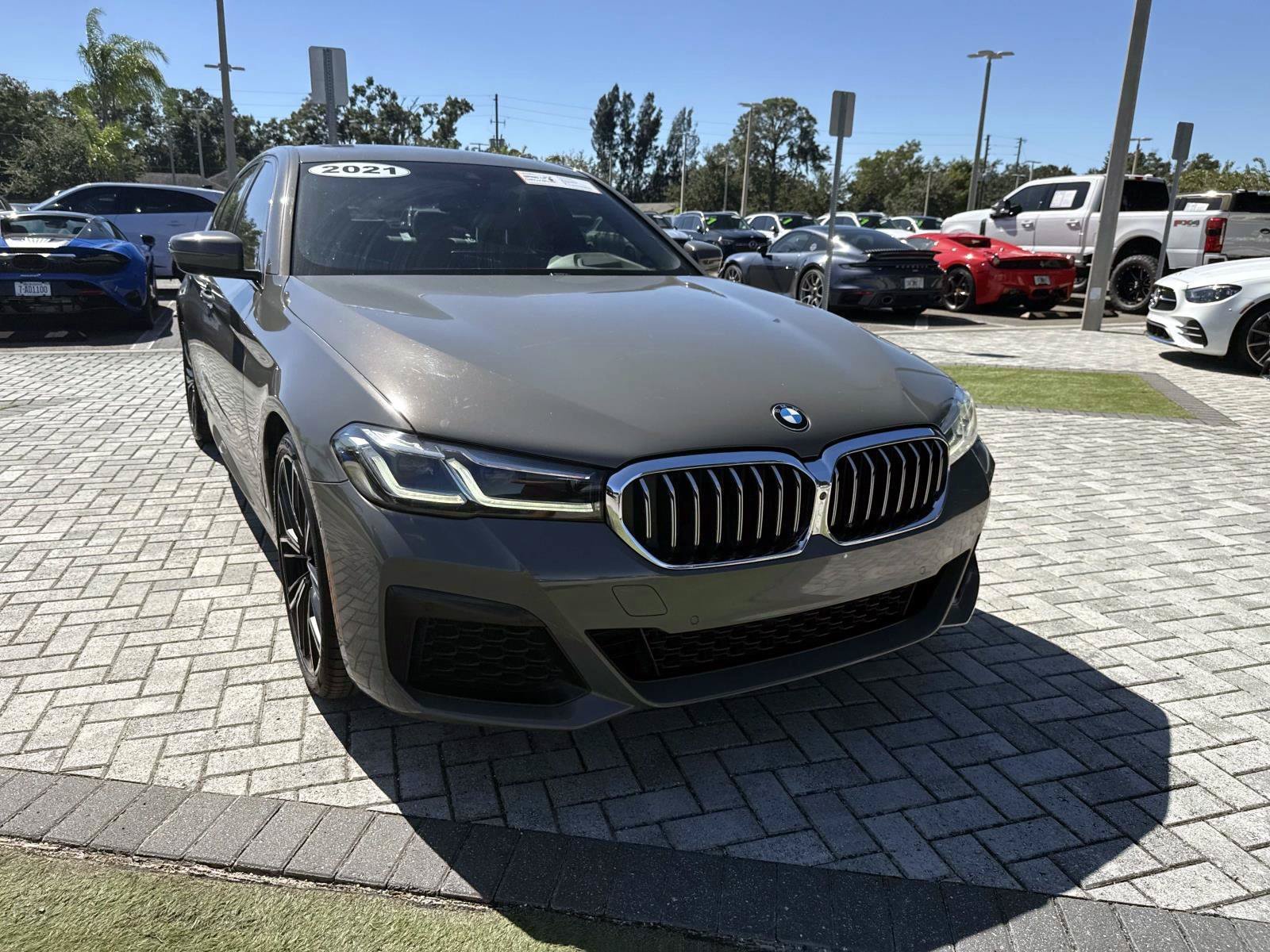 Used 2021 BMW 540i w/ M Sport Package RWD image 8