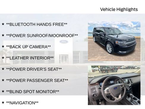 Used 2018 Ford Flex Limited w/ Equipment Group 303A AWD/4WD image 6