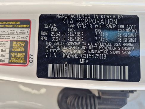 New 2026 Kia Sorento EX AWD/4WD image 24