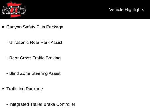 Used 2023 GMC Canyon Elevation w/ Elevation Premium Package AWD/4WD image 19