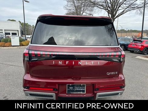 Certified 2025 INFINITI QX80 Sensory image 11