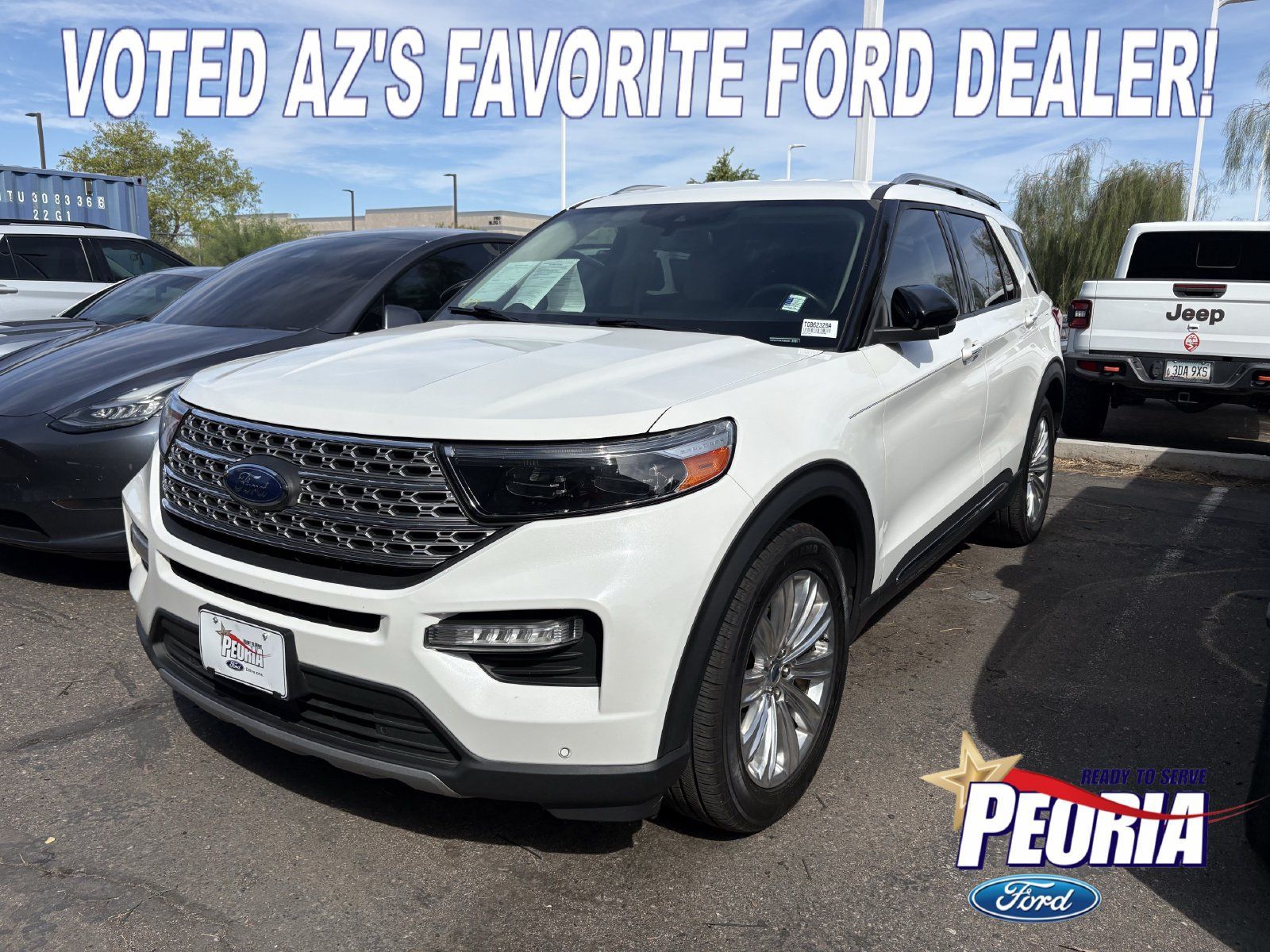 Used 2020 Ford Explorer Limited w/ Class III Trailer Tow Package RWD image 1