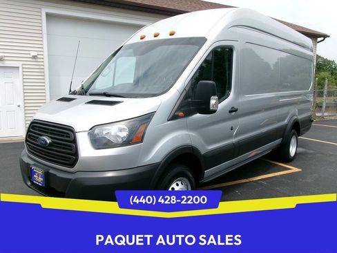 Used 2017 Ford Transit 350 148 High Roof Extended DRW RWD image 1