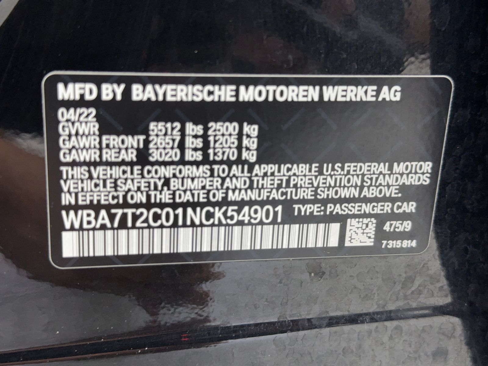 Used 2022 BMW 740i RWD image 54