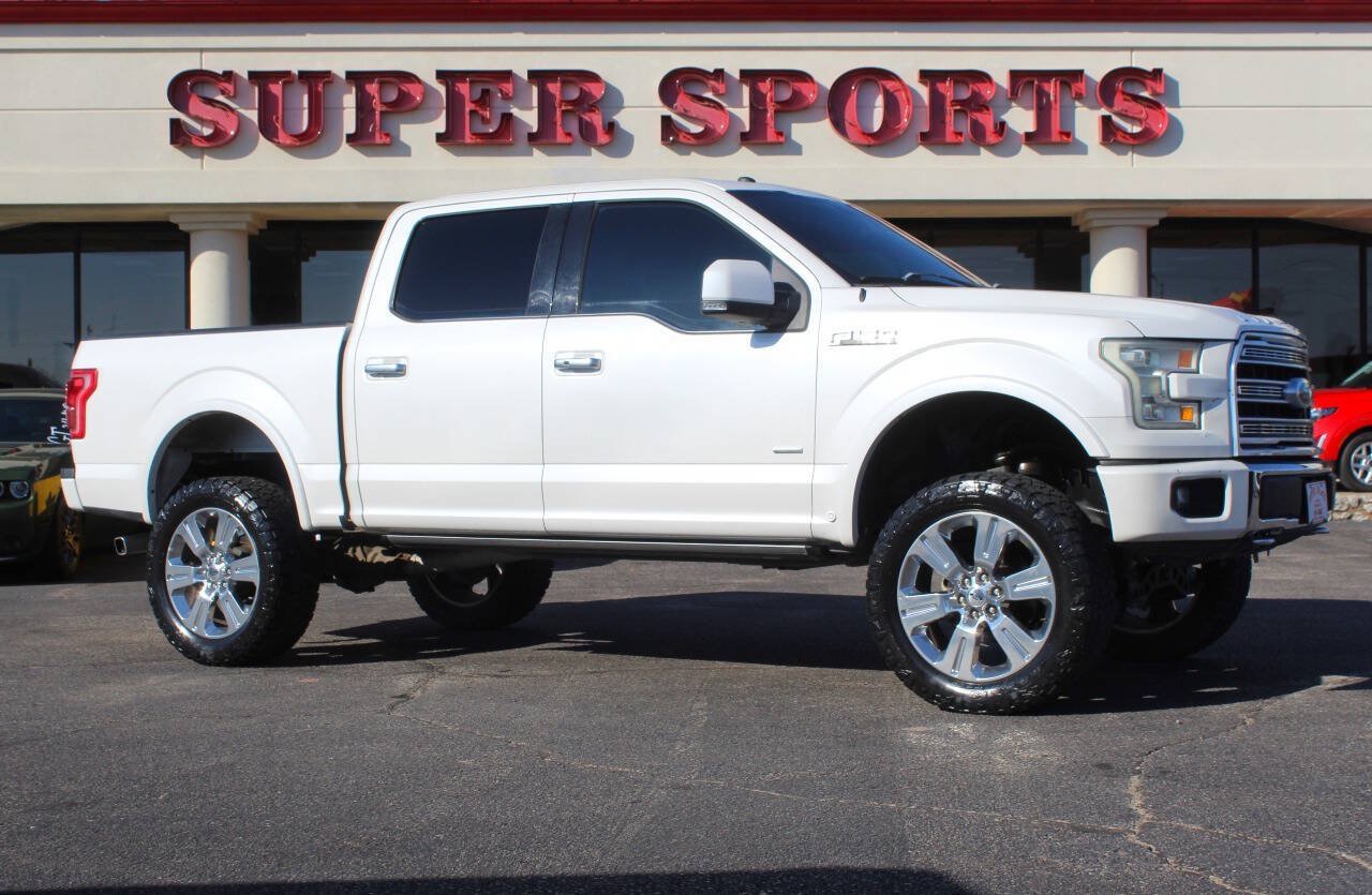 Used 2016 Ford F150 Limited w/ Trailer Tow Package AWD/4WD image 1