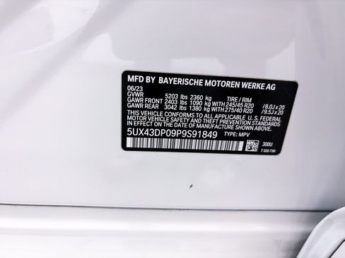 Used 2023 BMW X3 sDrive30i w/ M Sport Package RWD image 46