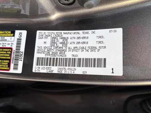 New 2026 Toyota Tundra TRD Pro AWD/4WD image 36