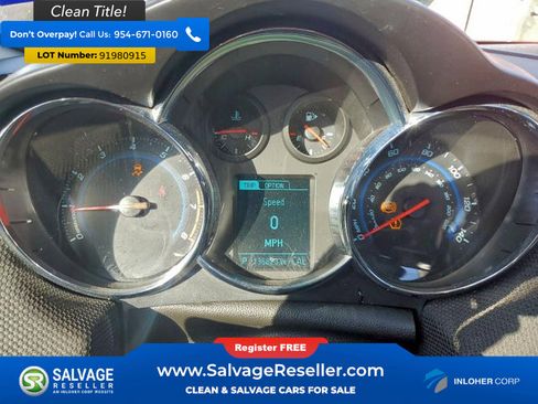 Used 2014 Chevrolet Cruze LTZ w/ RS Package image 12