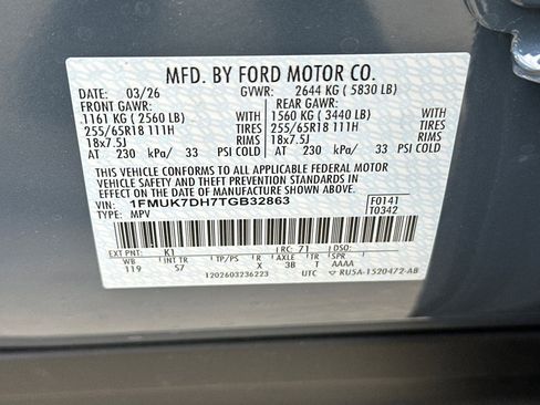 New 2026 Ford Explorer Active RWD image 29