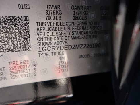 Used 2021 Chevrolet Silverado 1500 LT AWD/4WD image 33