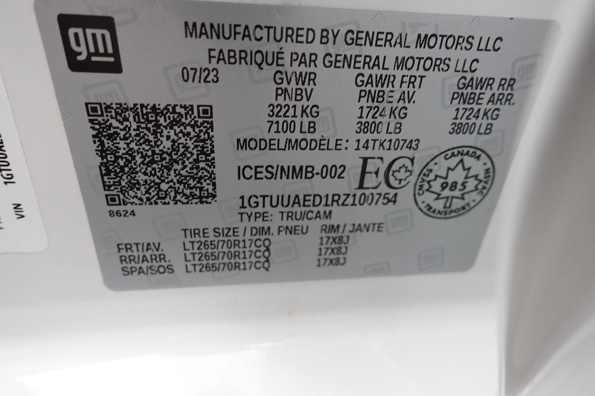 Used 2024 GMC Sierra 1500 Pro w/ Fleet Convenience Package AWD/4WD image 17