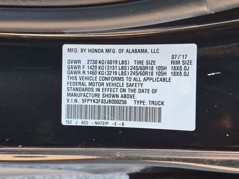 Used 2018 Honda Ridgeline Black Edition image 35