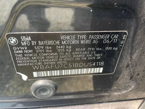 Used 2011 BMW 535i xDrive Sedan AWD/4WD image 33