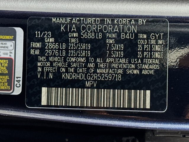Certified 2024 Kia Sorento EX AWD/4WD image 32