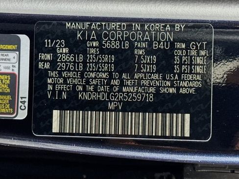 Certified 2024 Kia Sorento EX AWD/4WD image 32