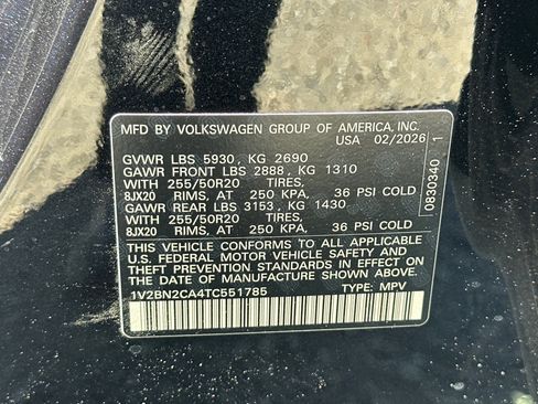 New 2026 Volkswagen Atlas SEL AWD/4WD image 29