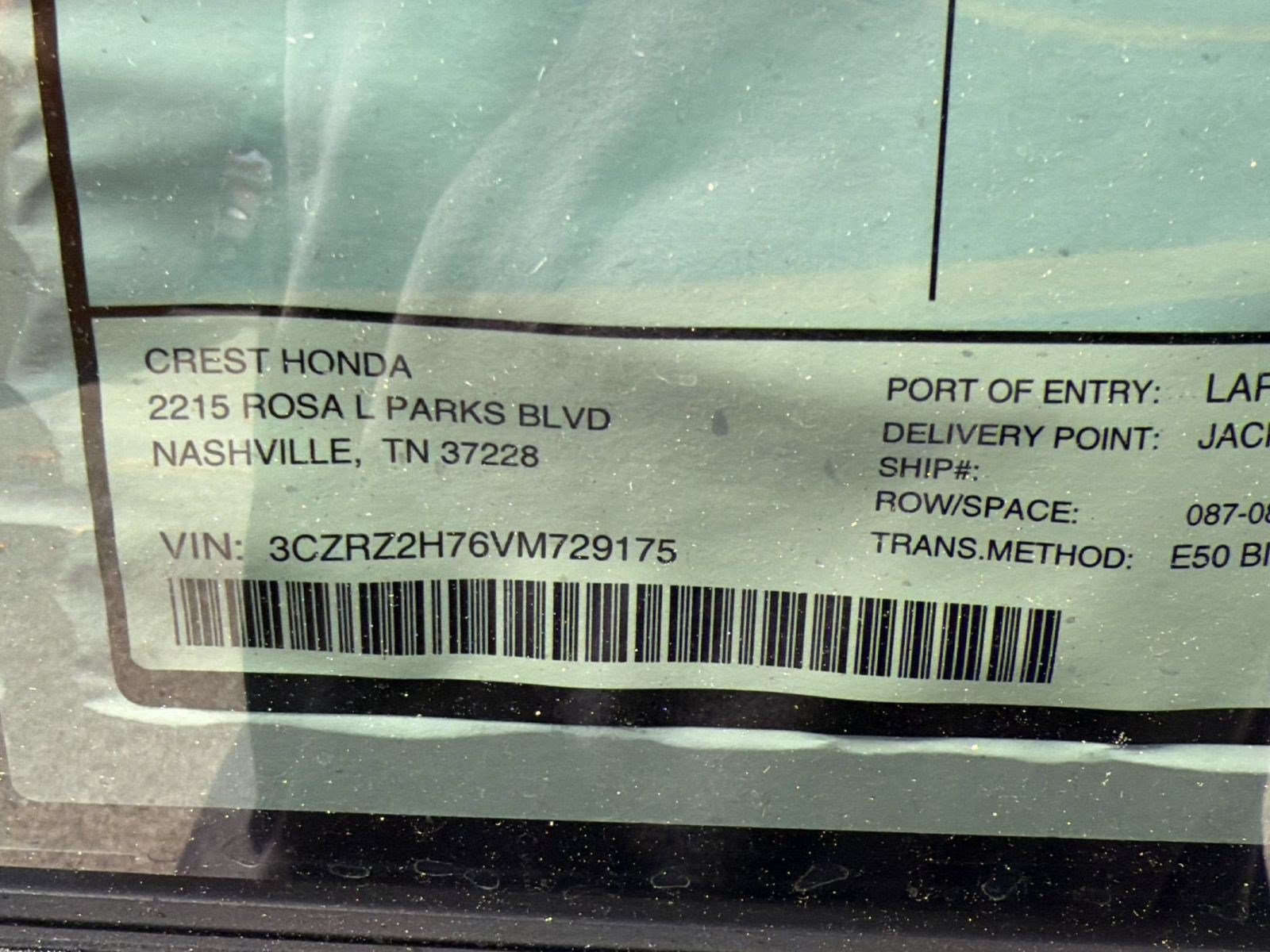 New 2027 Honda HR-V EX-L image 22
