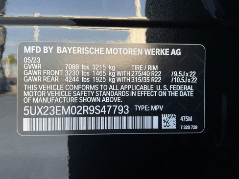Certified 2024 BMW X7 xDrive40i image 39