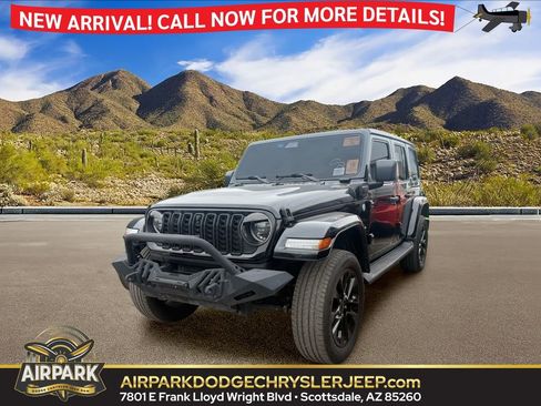 Used 2024 Jeep Wrangler Unlimited Sahara w/ Technology Group image 1