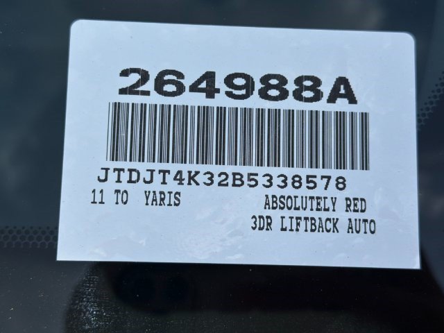 Used 2011 Toyota Yaris 2-Door Hatchback w/ Convenience Pkg FWD image 27