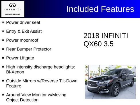 Certified 2018 INFINITI QX60 FWD w/ Premium Plus Package image 3