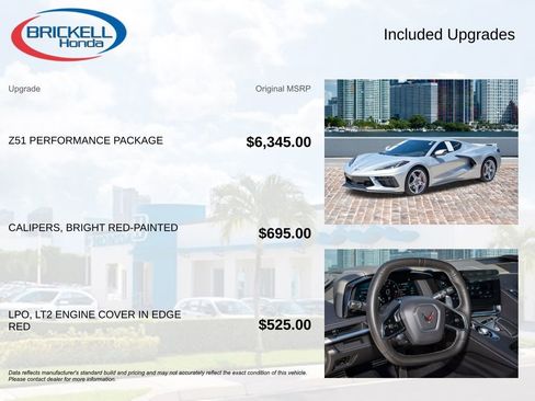 Used 2023 Chevrolet Corvette Stingray Coupe w/ Z51 Performance Package RWD image 11