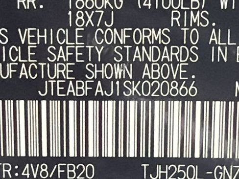 Used 2025 Toyota Land Cruiser 1958 image 32