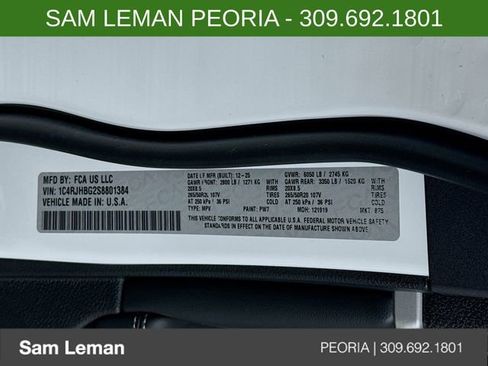 New 2025 Jeep Grand Cherokee Limited w/ Black Appearance Package image 31