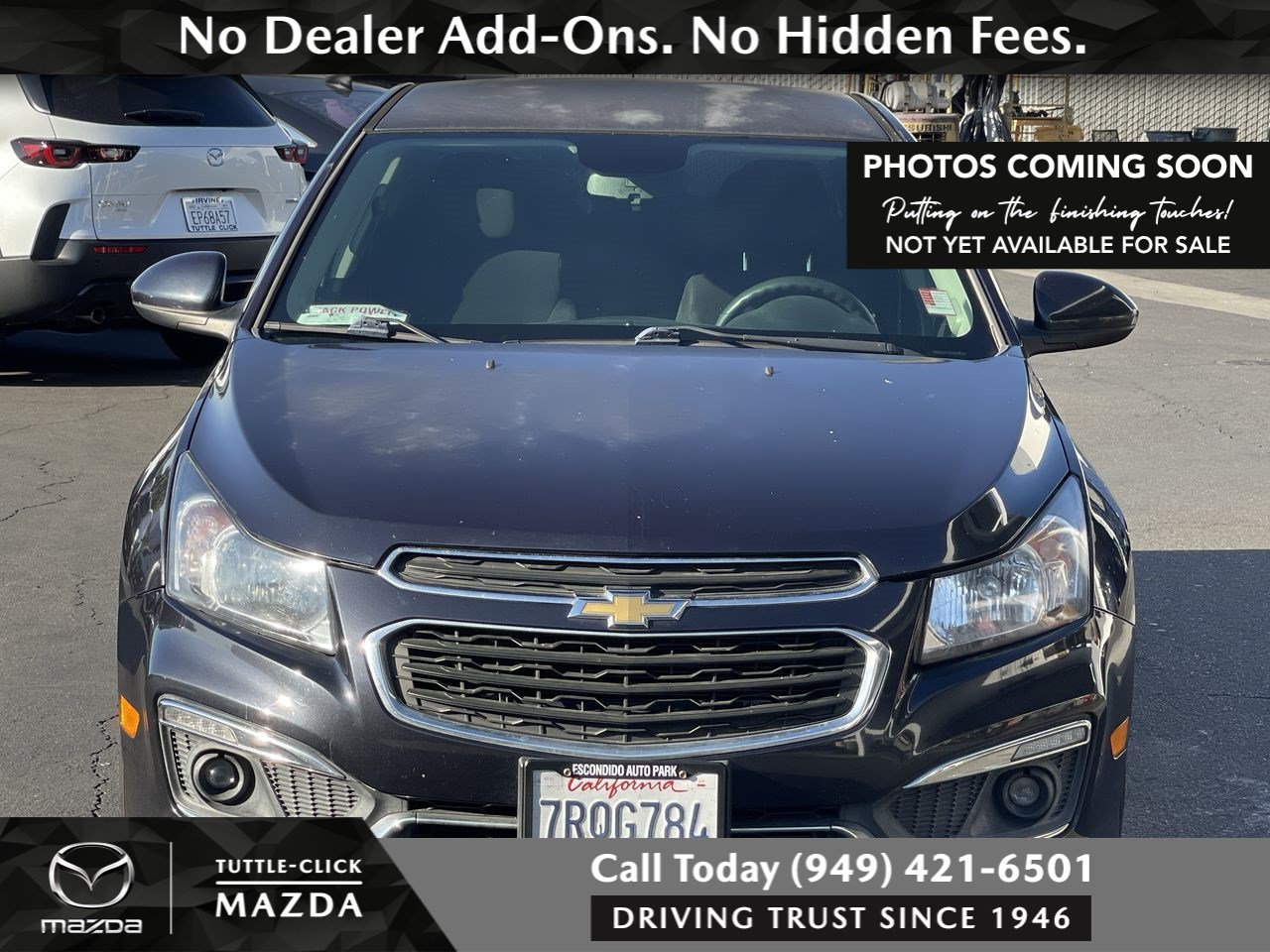 Used 2016 Chevrolet Cruze LT w/ RS Package FWD image 1
