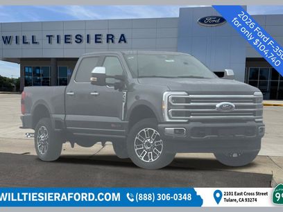New 2026 Ford F350 Platinum w/ Platinum Plus Package
