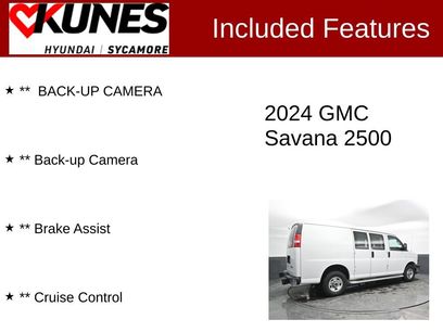 Used 2024 GMC Savana 2500 w/ Driver Convenience Package